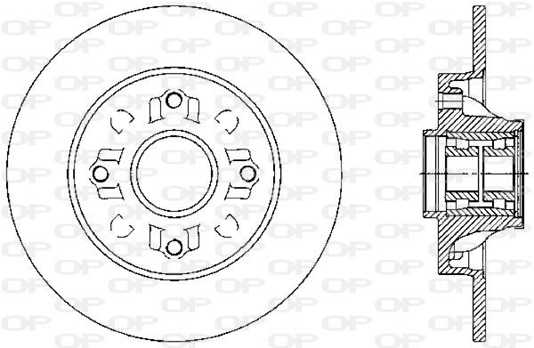 OPEN PARTS Jarrulevy BDA2388.30